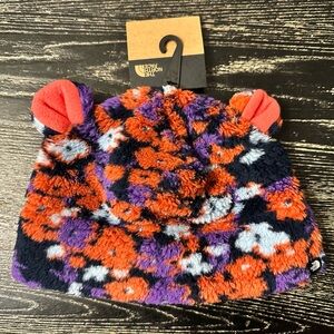 The North Face Kids' Bear Hat - Orange, Purple, Black